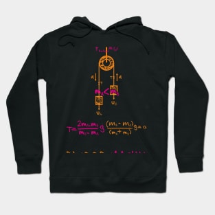 Physics Tshirt - Adwood machine 2 (colour) Hoodie